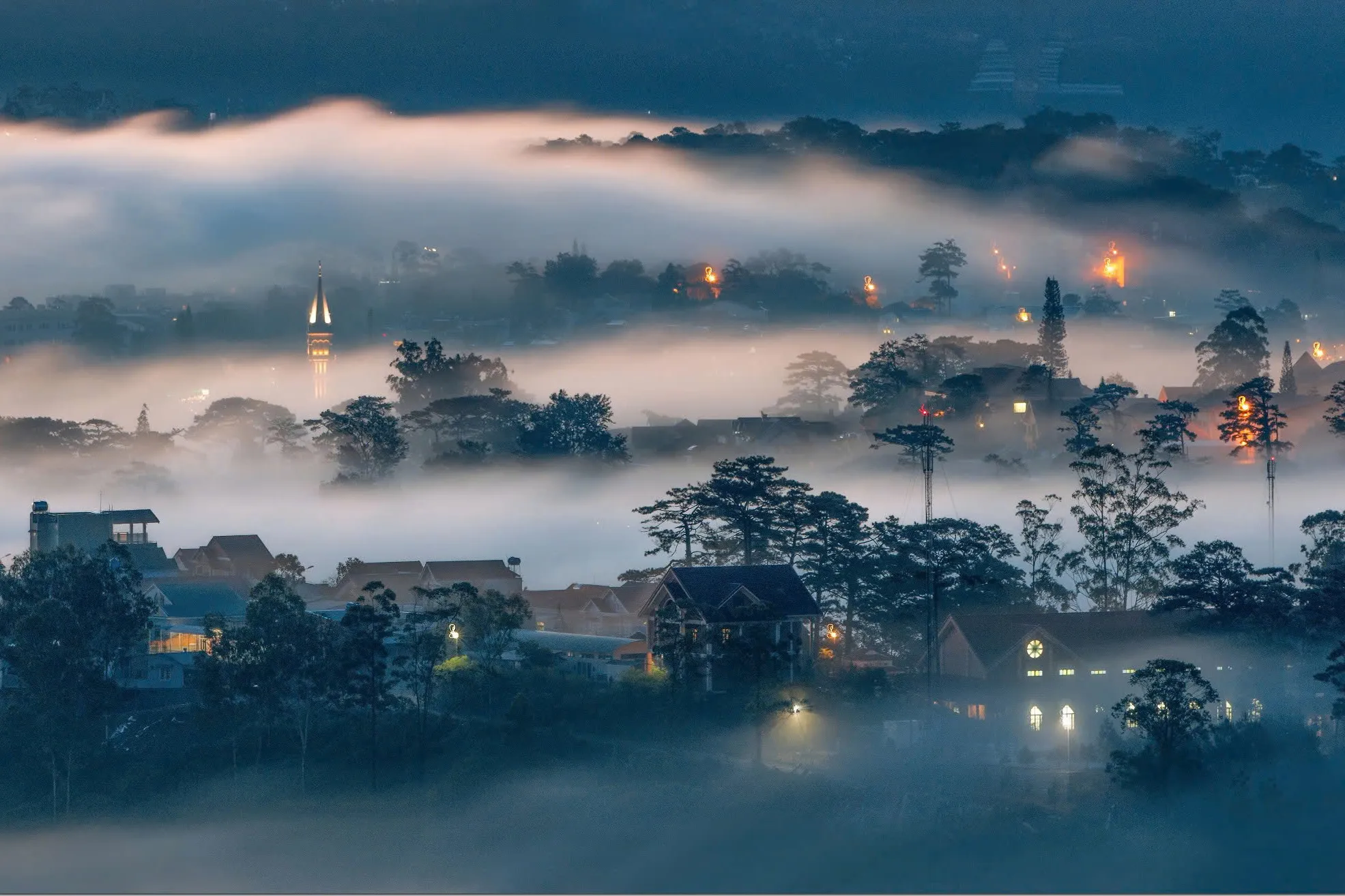 The magical beauty of Da Lat. Photo Dang Van An